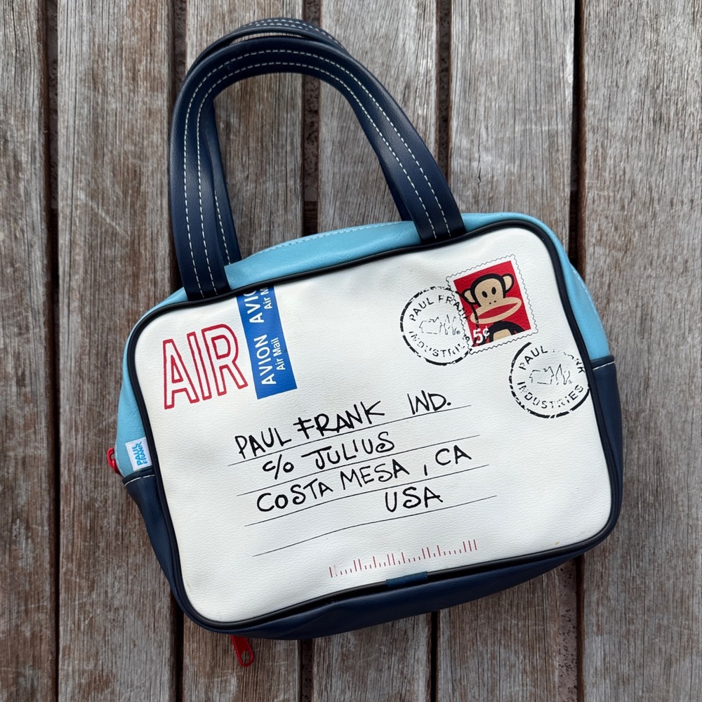 Paul Frank Postcard Travel Fold Out Handbag